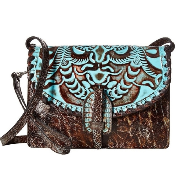 Patricia Nash Handbags - Patricia Nash Lanza tooled leather bag